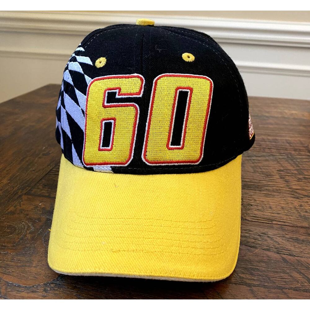 Vintage NASCAR Racing #60 Winn Dixie Racing Adjustable Velcro Hat Cap